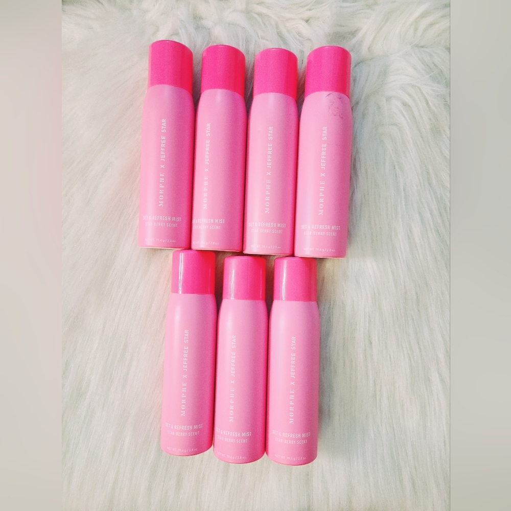 Morphe x Jeffree Star set & refresh mist makeup setting spray new full size